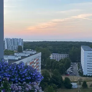 Przytulny Apartament Z Widokiem Na Morze -12 Piętro Apartament Gdańsk